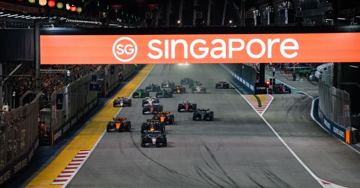 Formula 1'de sıradaki durak Singapur!