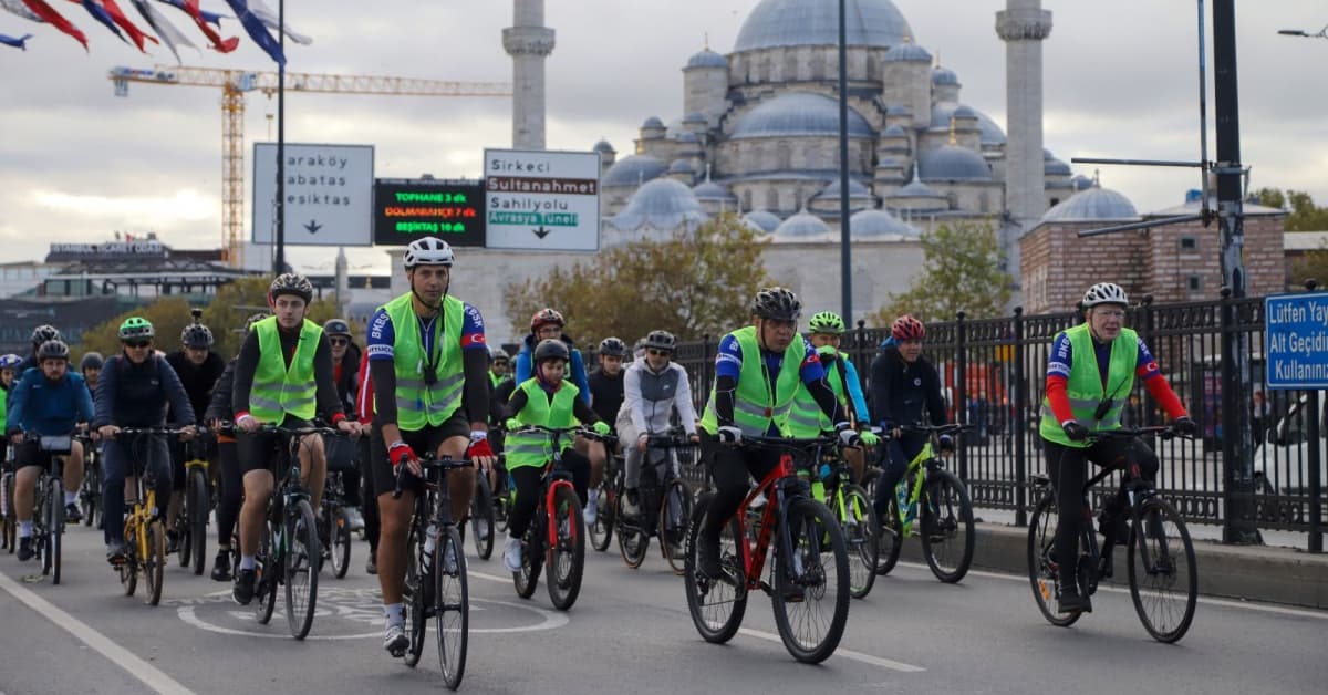 İstanbul bu pazar tarihe pedal çevirecek