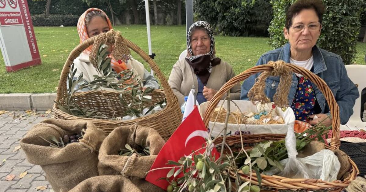 Kadın çiftçiler "Bereketli Eller Pazarı"nda