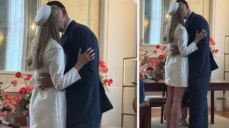 Milyarderin torunu evlendi, gelinlik bile giymedi... Ama 'sosyete ayakkabısını' eksik etmedi