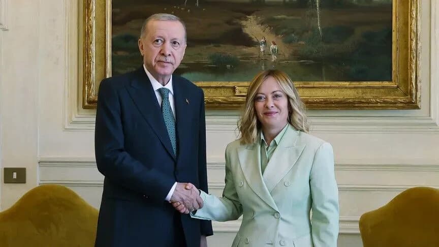 İtalya Başbakanı Meloni’den Cumhurbaşkanı Erdoğan'a mesaj: İtalya ve Türkiye tarihi bağlarla birbirine bağlıdır