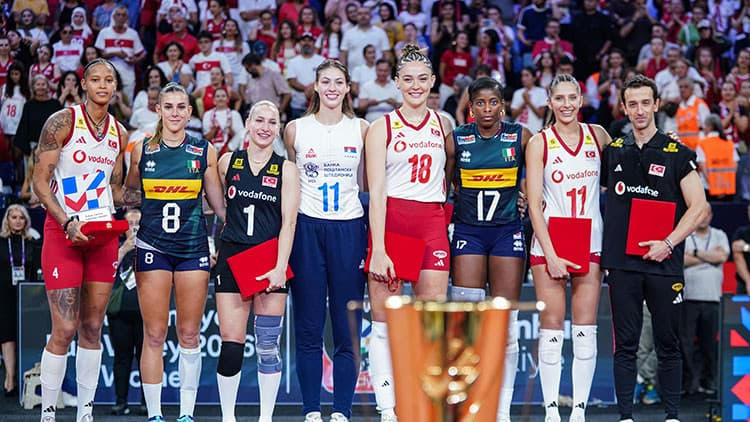 Avrupa Şampiyonası'nın en iyilerine Filenin Sultanları damgası!