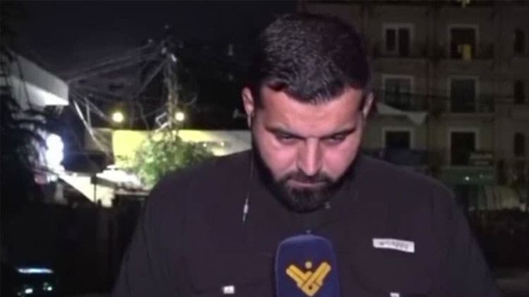 Canlı yayında dehşet! İsrail saldırısının hedefi Lübnanlı muhabir oldu