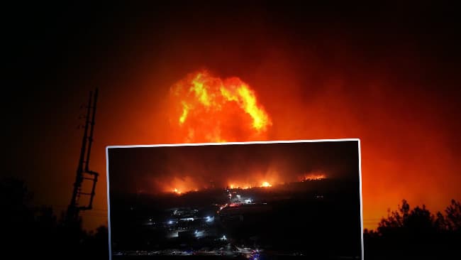 Antalya ve Adana'da orman yangınına müdahale devam ediyor: Evler tahliye edildi