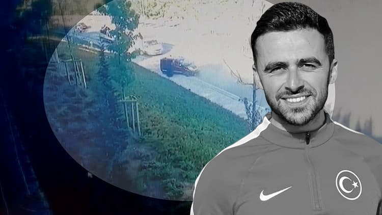 TFF personeli Ebubekir Uçar'ın hayatını kaybettiği kazanın görüntüleri ortaya çıktı; defalarca takla attı