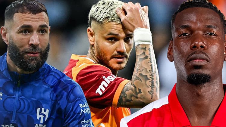 Icardi, Benzema, Pogba ve daha niceleri... Dünya yıldızları takımsız kaldı!