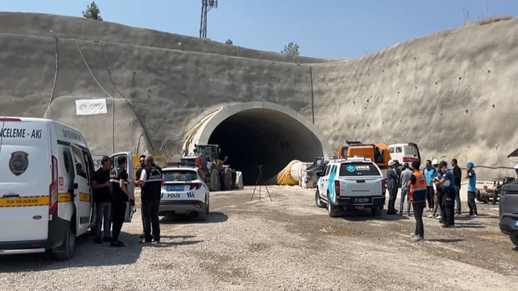 Gaziantep'te tünel inşaatında iskele faciası: 1 işçi öldü, 3 yaralı