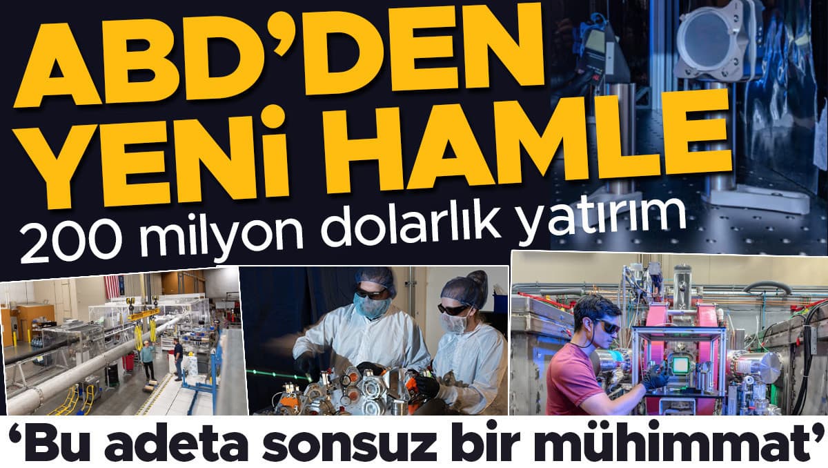 Enerji için geliştiriliyordu şimdi silaha dönüşüyor: ABD’den yeni hamle! 200 milyon dolarlık yatırım… ‘Bu adeta sonsuz mühimmat’