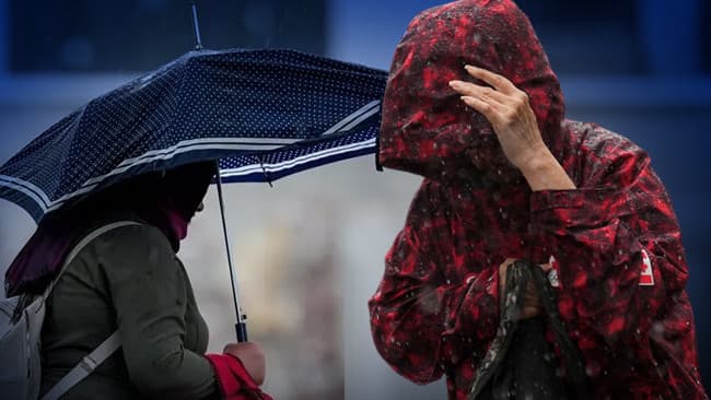 Sıcaklıklar düşüyor, yağışlı hava geliyor! Meteoroloji tarih vererek uyardı: Günlerce sürecek | 'Şemsiyesiz ve montsuz çıkmayın'