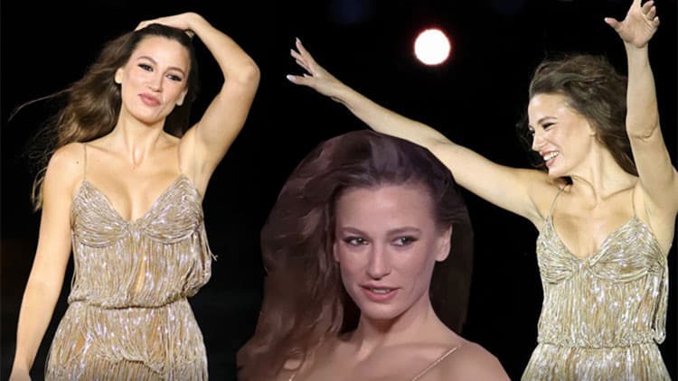 Serenay Sarıkaya Paris Moda Haftası’nda dünya yıldızlarıyla aynı podyumda