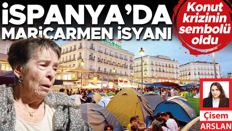 Konut krizinin sembolü oldu... İspanya’da Maricarmen isyanı