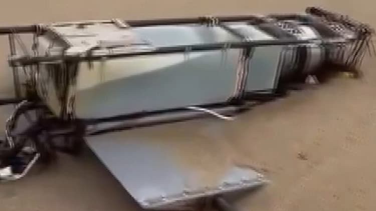 Arnavutköy sahilinde tedirgin eden anlar! İHA parçaları imha edildi