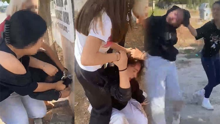 Akran vahşeti! Islatıp, sürükleyip acımasızca dövdüler