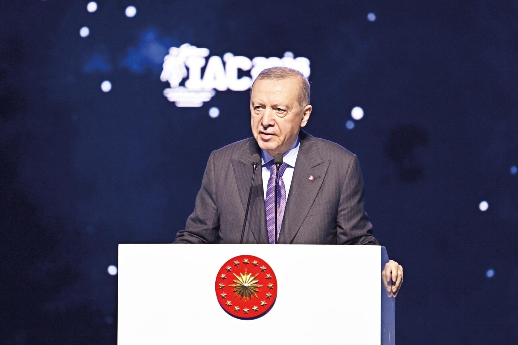 Erdoğan: Türkiye’yi uzay yarışında geri bırakmadık