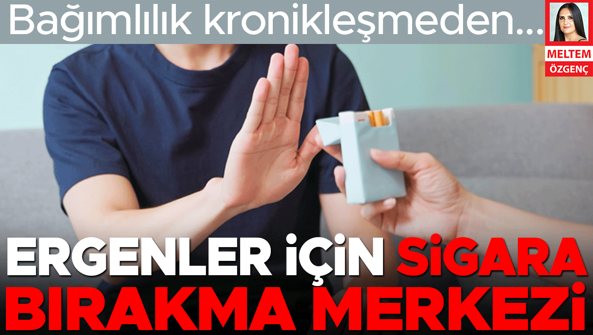 Ergenler için sigara bırakma merkezi