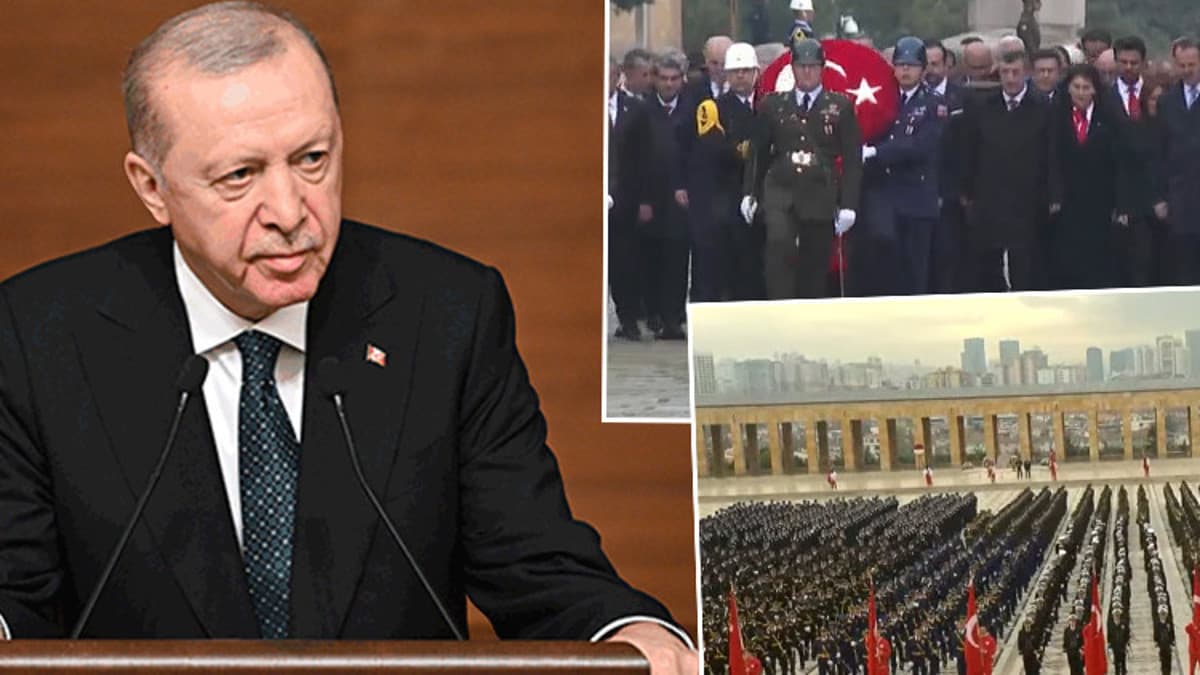 Yurtta 29 Ekim coşkusu: Cumhuriyetimiz 103 yaşında... Cumhurbaşkanı Erdoğan ve devlet Erkanı Anıtkabir'de