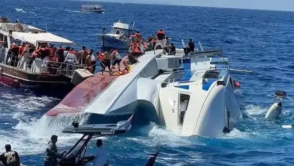 Son Dakika... Girne açıklarında batan gemide bir kişinin daha naaşı çıkarıldı