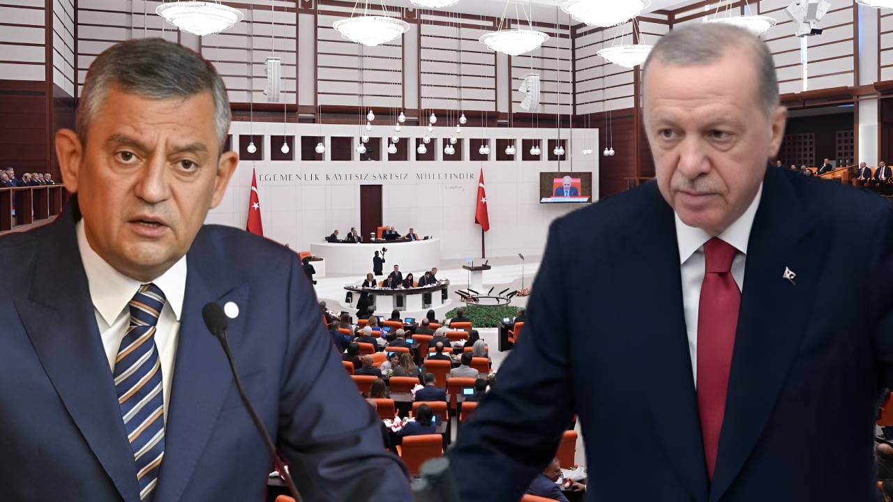 TBMM'de yeni yasama yılı başladı... Erdoğan kürsüye çıkınca YENİ Partililer salonu terk etti