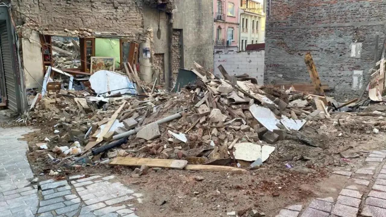Maltepe'deki facia geçmişi hatırlattı: İstanbul'da çöken binalar...