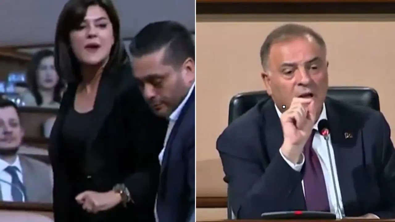 İBB Meclisi'nde gergin anlar: AKP'li üyeden CHP'li üyeye 'senin kocan nerede?' sözleri! Nuri Aslan'dan sert tepki geldi