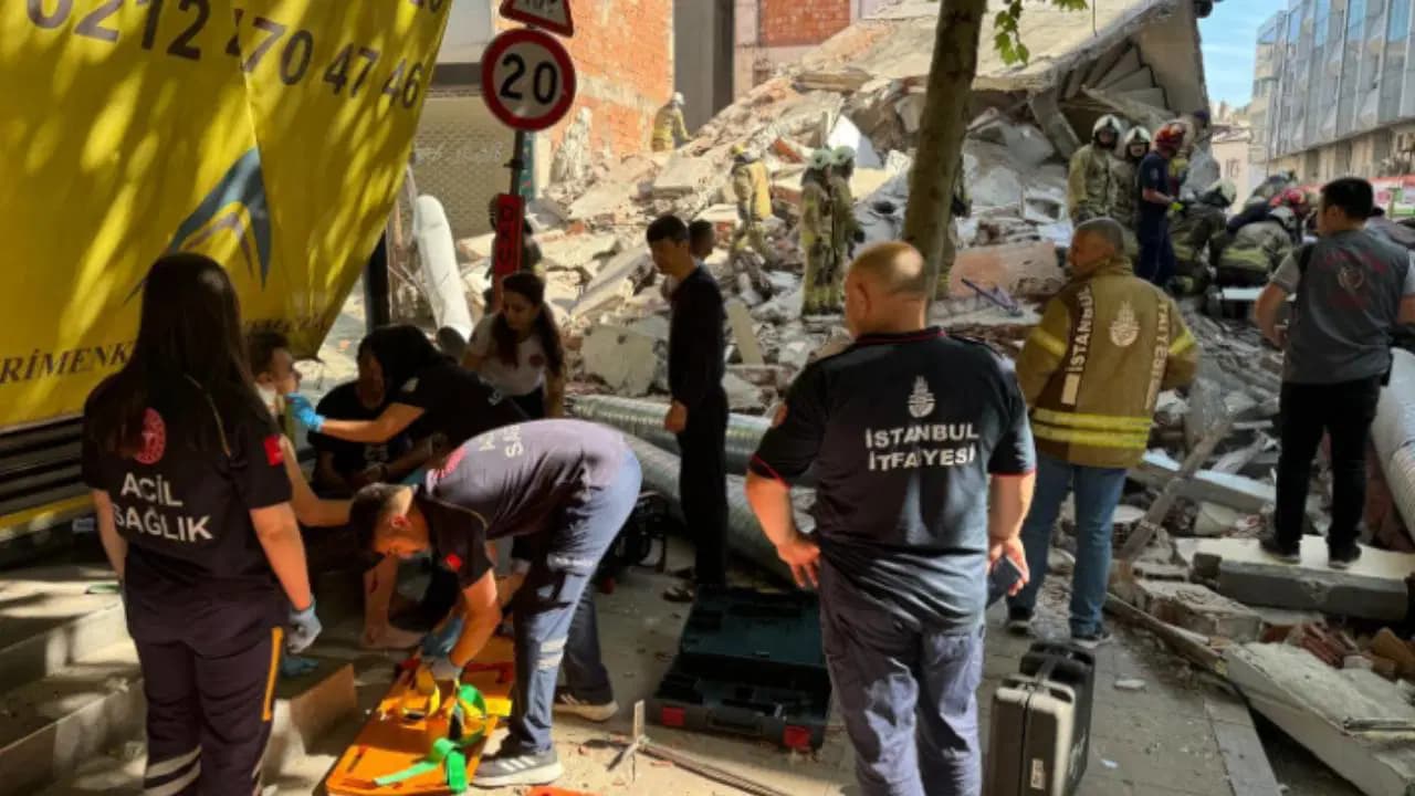 Maltepe'deki facia geçmişi hatırlattı: İstanbul'da çöken binalar...