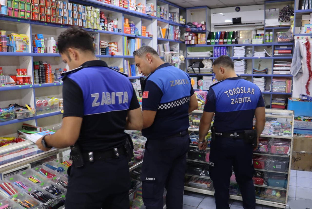 Toroslar’da okul öncesi kırtasiye denetimi