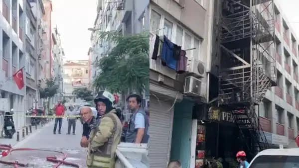 Bakırköy'de otel yangını: Çok sayıda kişi yaralandı