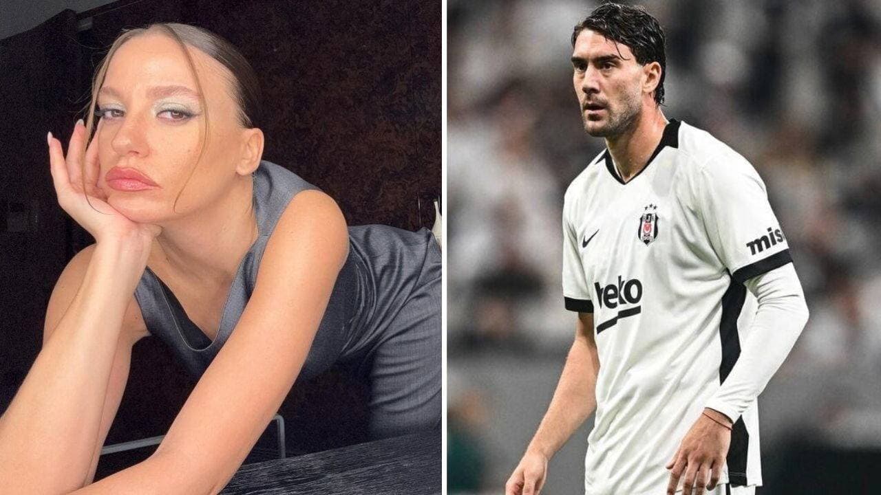 Beşiktaşlı Dusan Vlahovic'in hamlesi sosyal medyayı salladı: Serenay Sarıkaya'yı takibe aldı