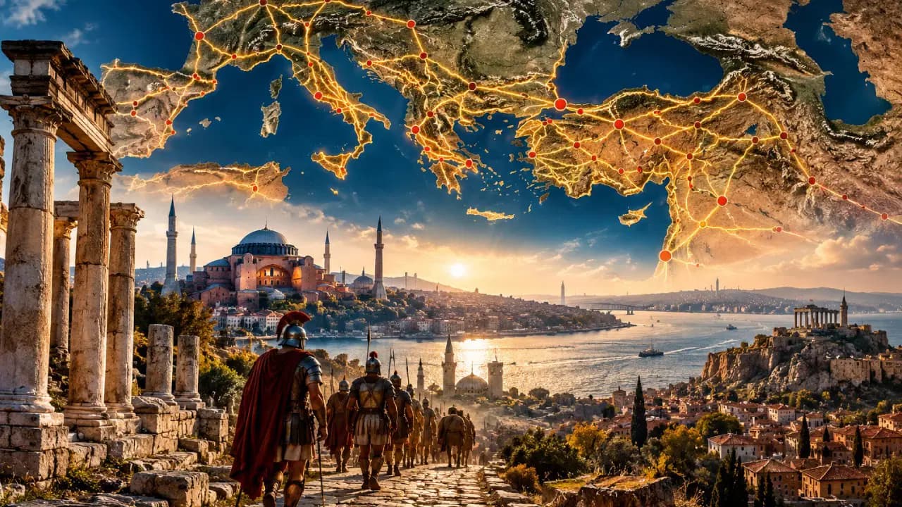 'Bütün yollar Roma'ya çıkar' sözüne bilimsel sürpriz: İstanbul Roma'yı geride bıraktı
