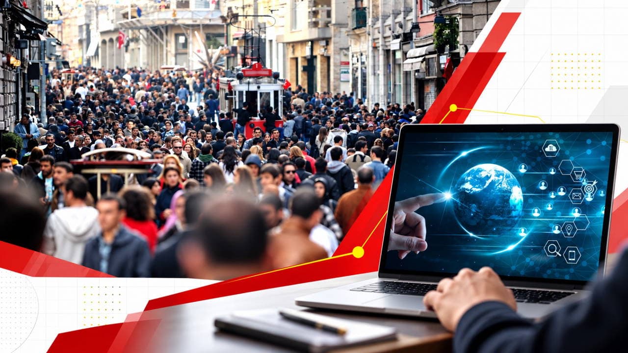 İstanbul'un 'dijital vatandaşlık profili' belli oldu: İnternete en çok hangi araçla giriliyor?