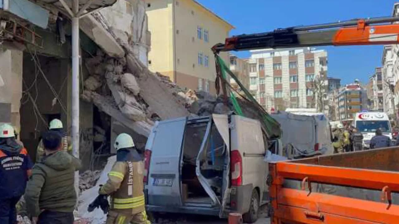 Maltepe'deki facia geçmişi hatırlattı: İstanbul'da çöken binalar...