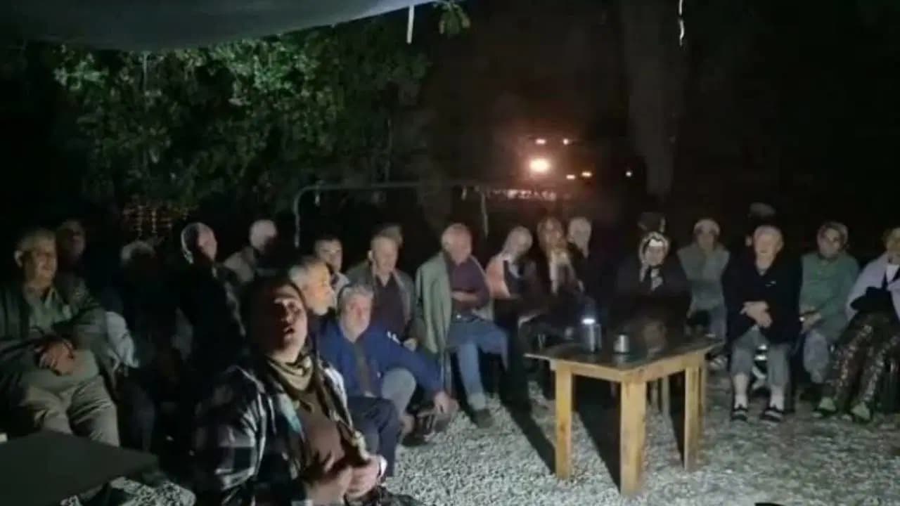 İkizköylüler Akbelen'de nöbete devam ediyor: 'Bu topraklarda doğduk, bu topraklarda öleceğiz'