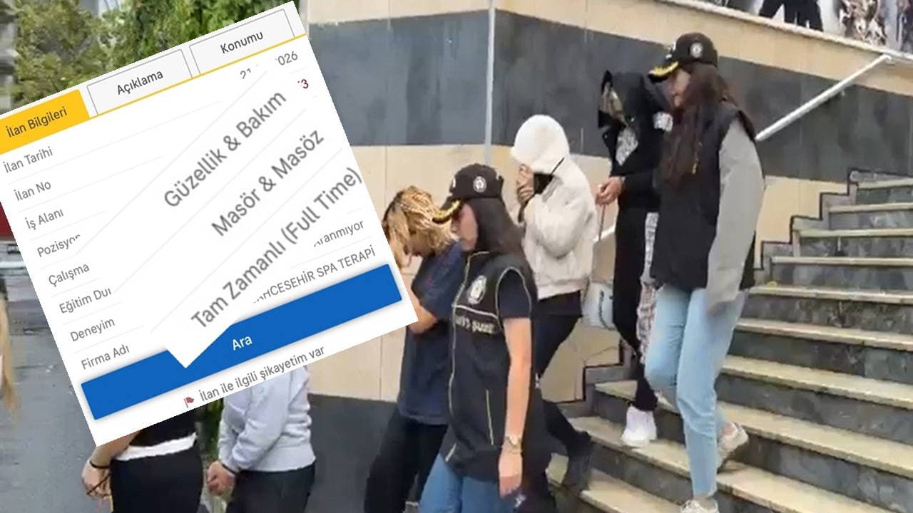 'Masöz aranıyor' ilanıyla fuhşa sürükleme girişimi: 15 kişi gözaltına alındı, 6 salon mühürlendi
