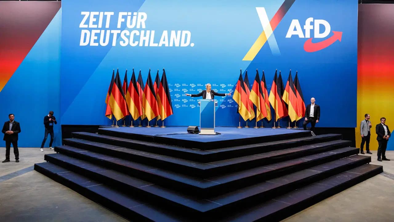 İkinci Dünya Savaşı'ndan sonra ilk kez... Almanya'nın o eyaletinde aşırı sağcı AfD seçimi kazandı