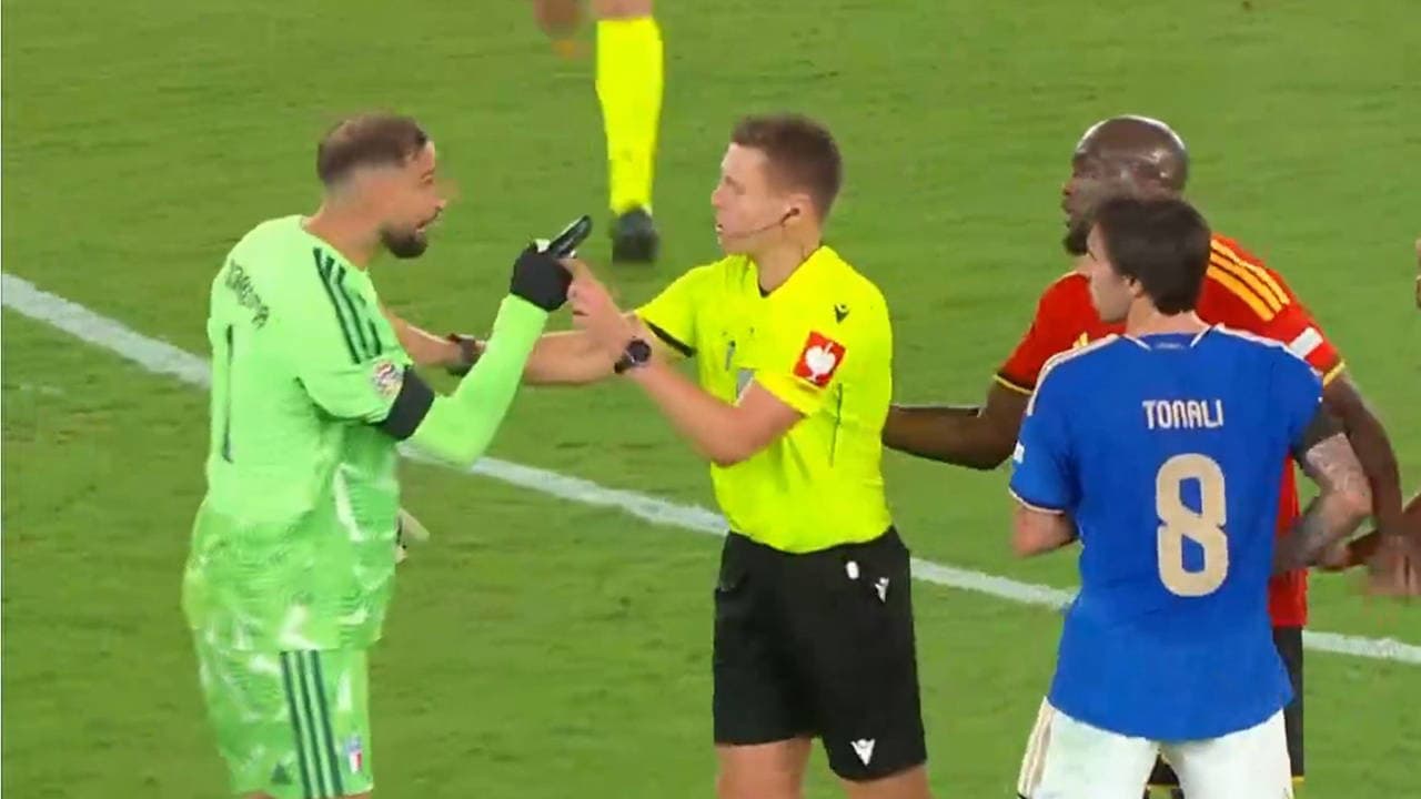 İtalya - Belçika maçı sonunda gergin anlar: Lukaku ile Donnarumma arasında tartışma çıktı