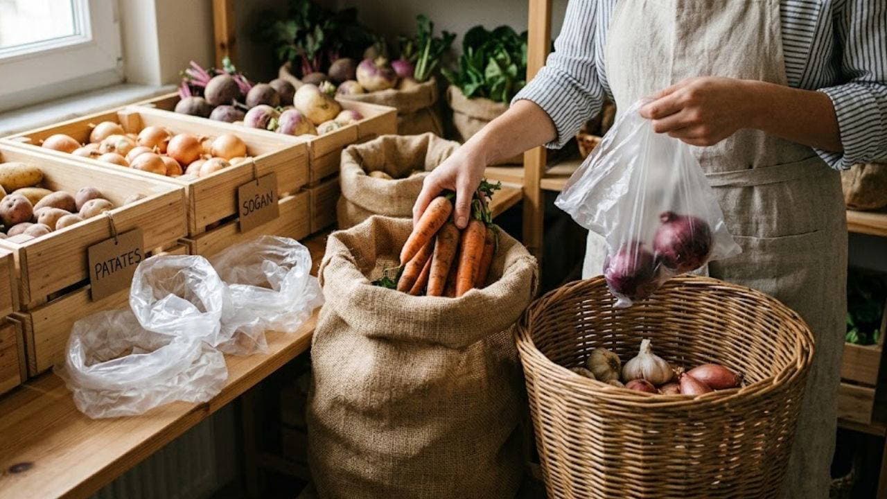 Patateslerin çimlenmesine, soğanların çürümesine son: Kışlık kiler düzeninin gizli kuralı