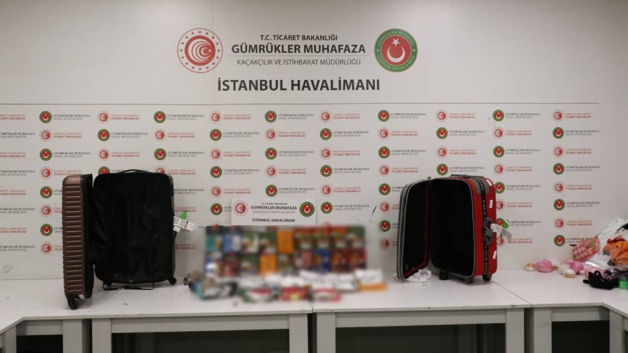 İstanbul Havalimanı'nda 20 kilo uyuşturucu ele geçirildi