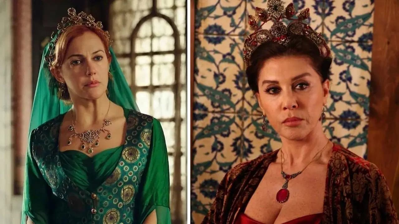 'Muhteşem Yüzyıl'ın Valide Sultan'ı ve Hürrem'i yıllar sonra bir arada: Nebahat Çehre ile Meryem Uzerli buluştu