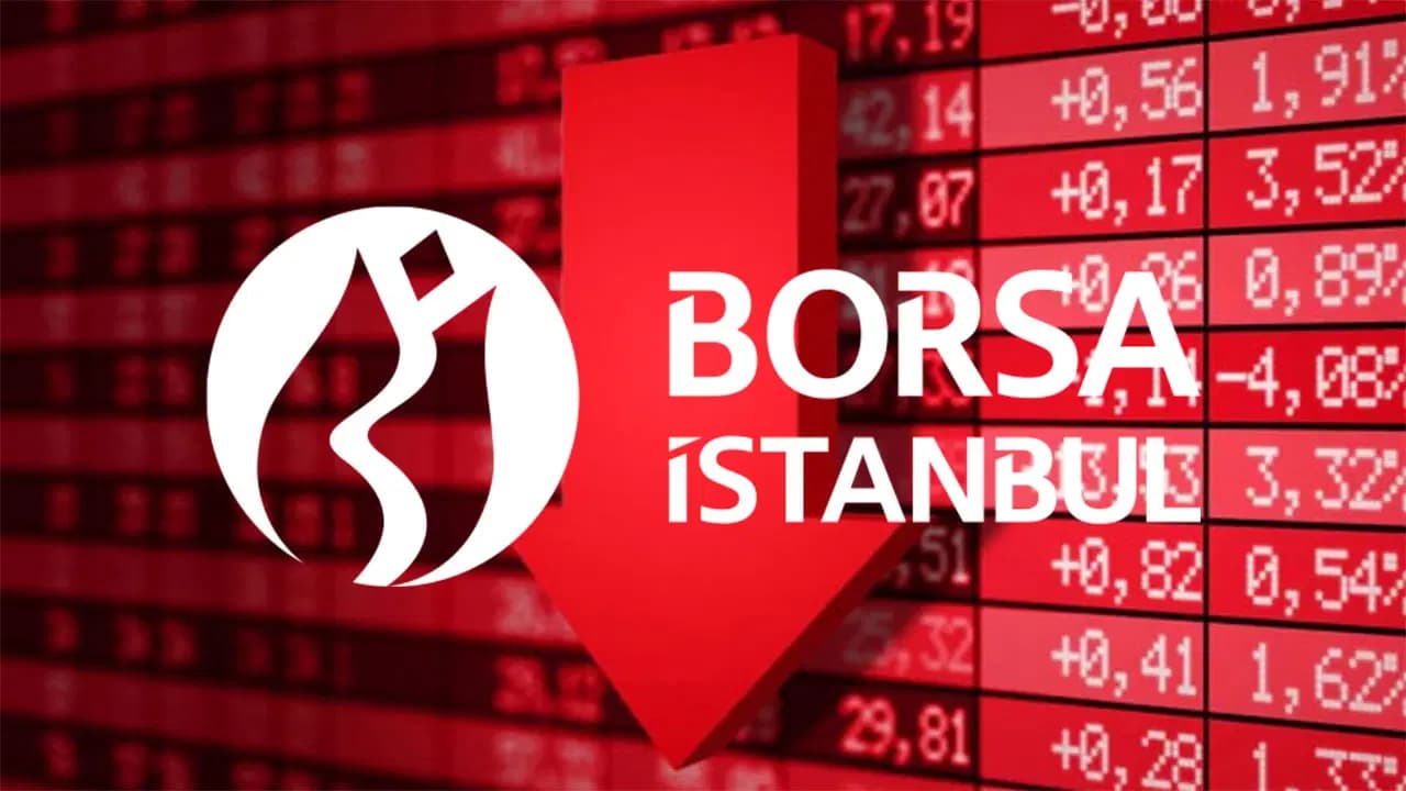 Borsa İstanbul yeni haftaya sert kayıpla başladı: BIST 100 yüzde 1,62 düştü