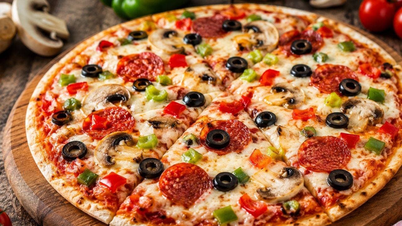 Hamur açmaya gerek yok! Evde pratik lavaş pizza tarifi