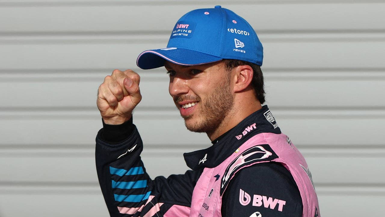 İtalya Grand Prix'sinde pole pozisyonu Pierre Gasly'nin