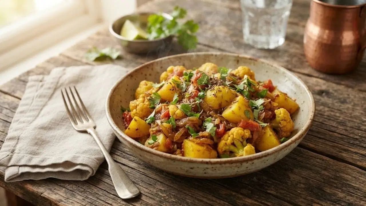 Hint mutfağından sofralarınıza gelen nefis lezzet: MasterChef Aloo Gobi tarifi