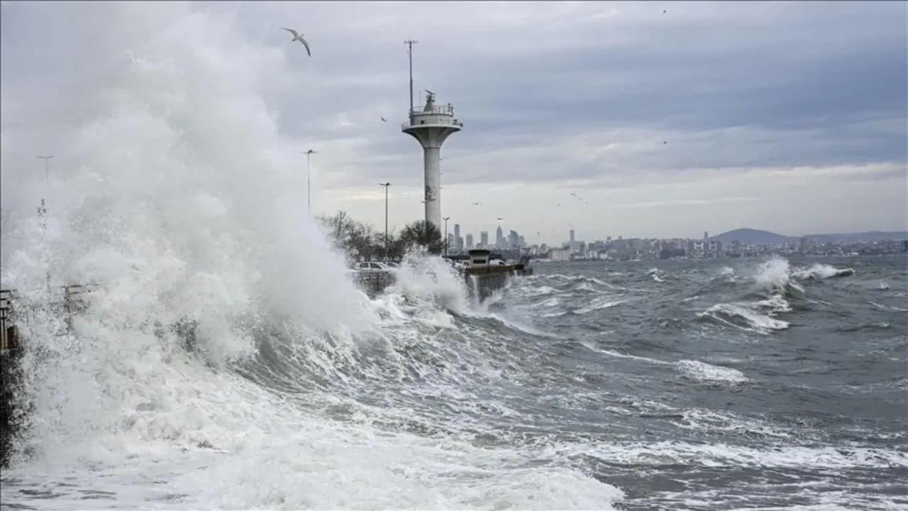 Meteoroloji’den iki bölge için fırtına uyarısı