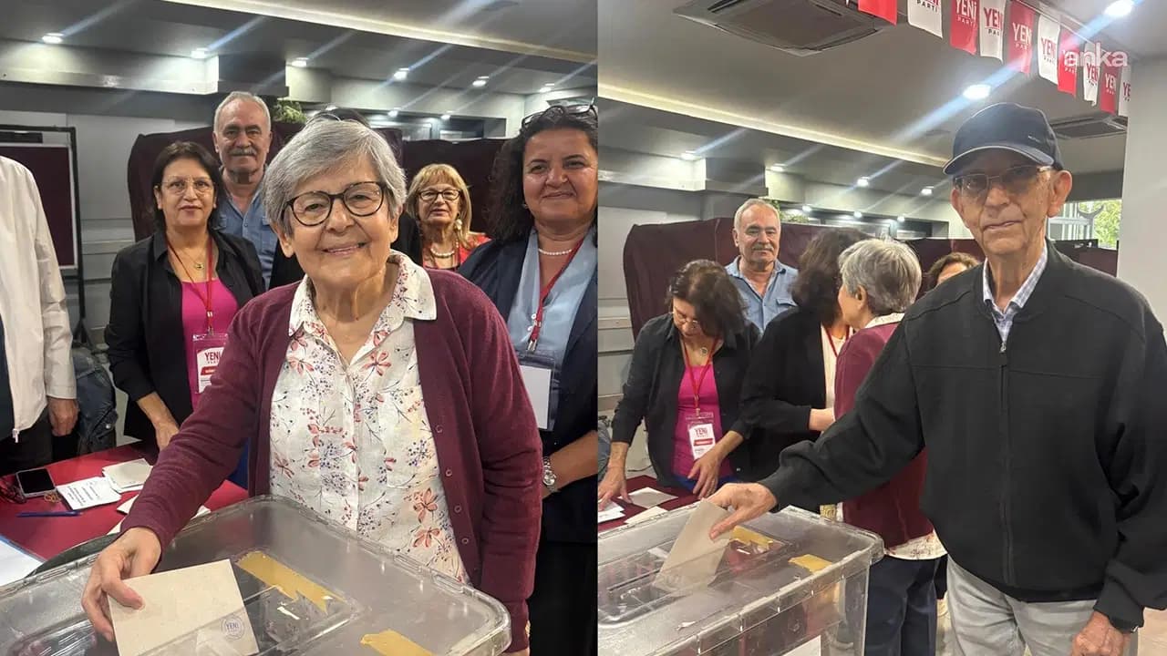 YENİ Parti'de Şehzadeler ön seçimi: Özgür Özel'in anne ve babası da oy kullandı