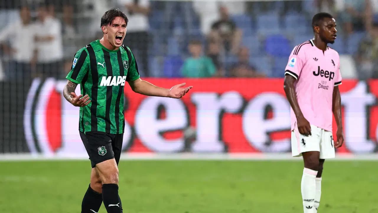 Juventus, Sassuolo deplasmanında 90+4'te yıkıldı!