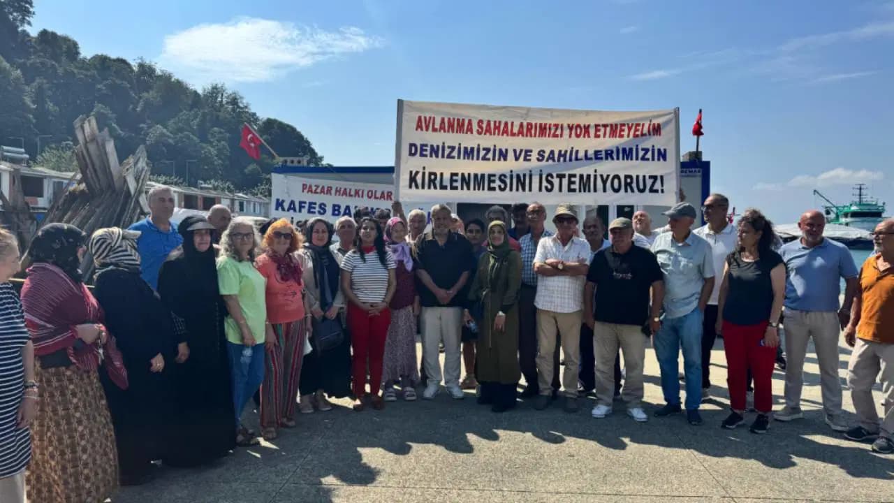 Rize’de balık çiftliği nöbeti 55’inci gününde