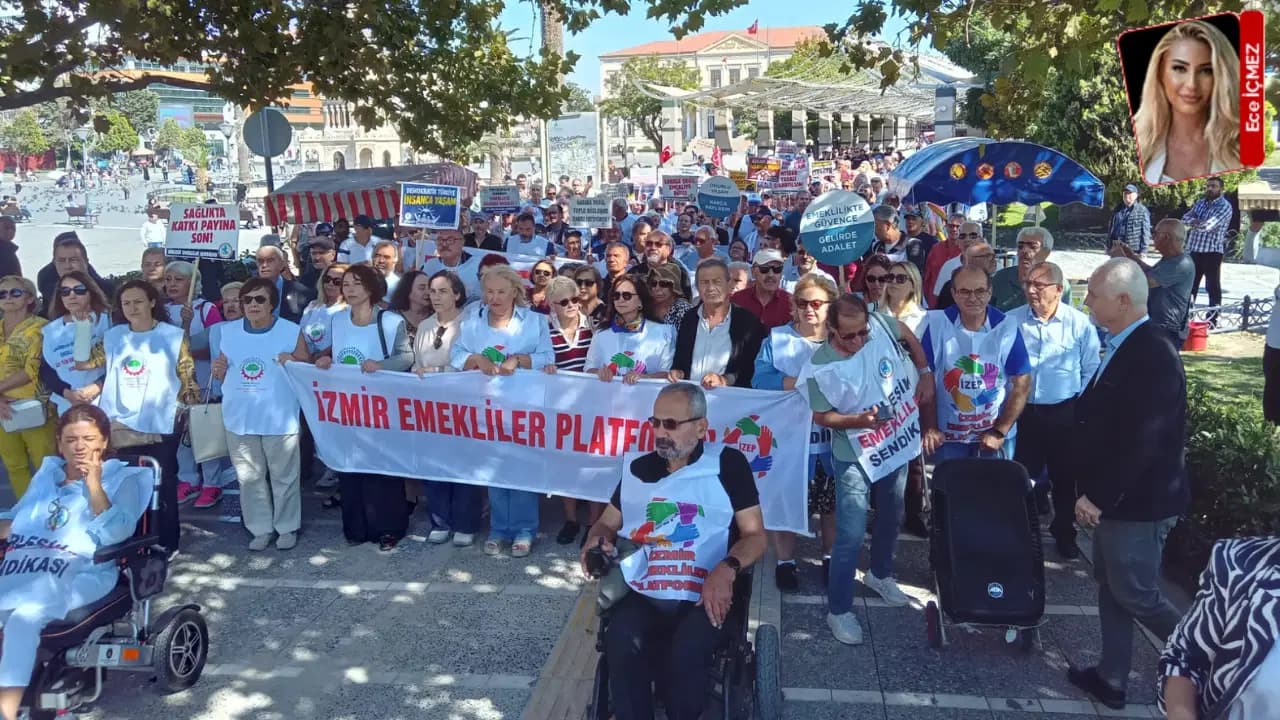 İzmir’de emeklilerden AYM’ye çağrı: Seyyanen zam dosyasını karara bağlayın