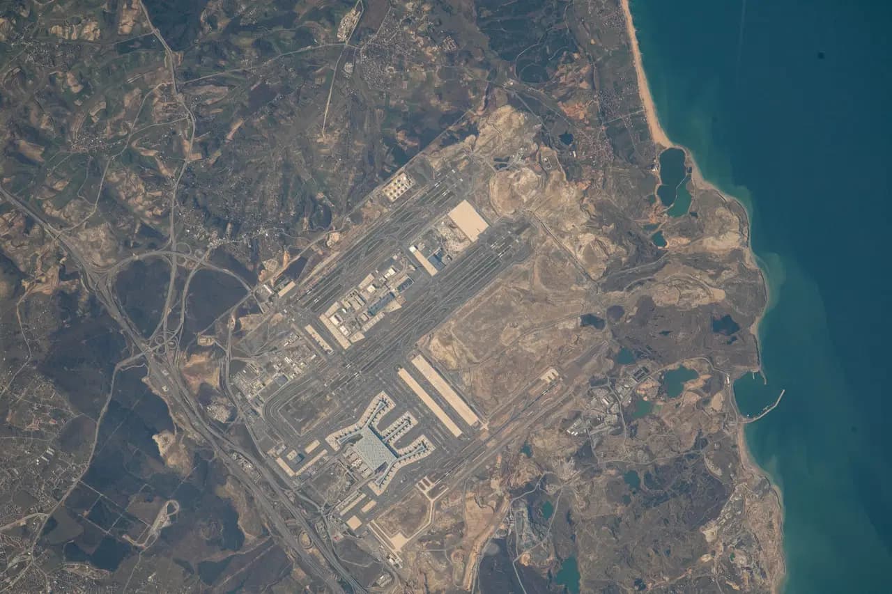 Astronotların gözünden İstanbul: Uzaydan çekilen fotoğraflar paylaşıldı