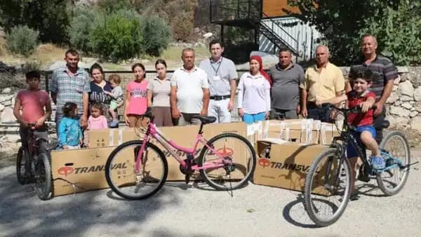 Muğla’da Umut’un bisikleti diğer çocuklara da umut oldu