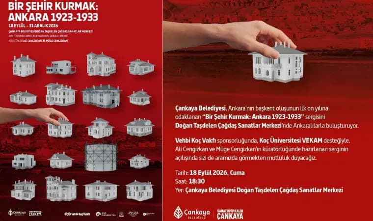 Çankaya’da Başkentin ilk 10 yılı sergisi
